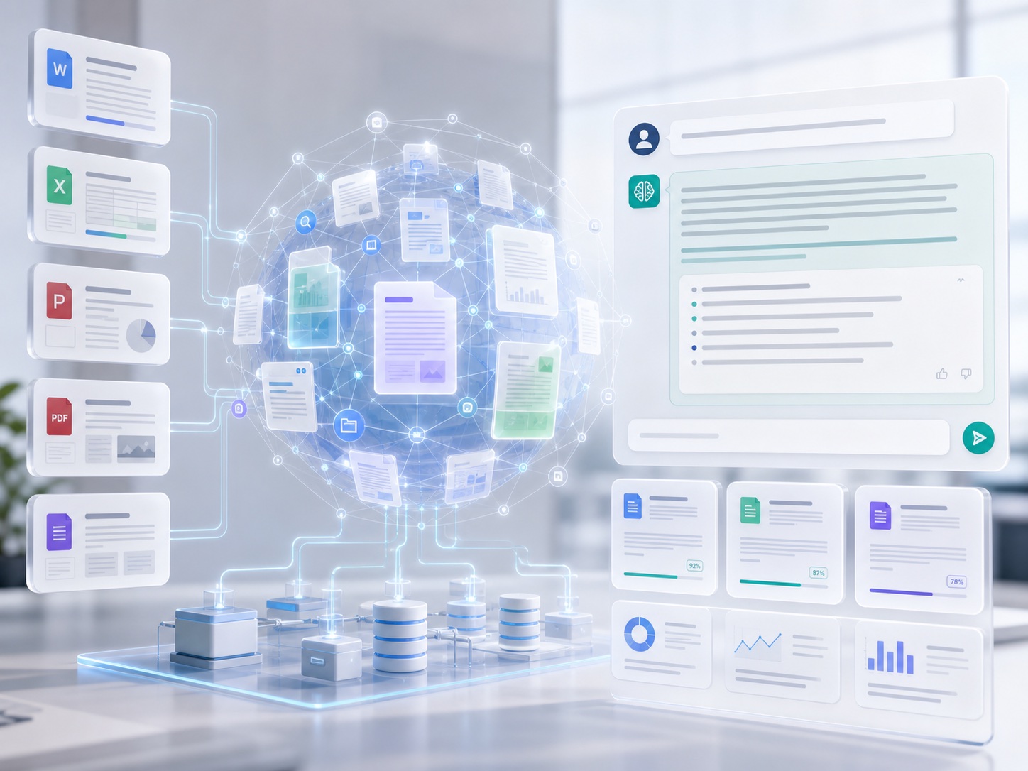 AI 应用解决方案服务示意图